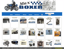 Tablet Screenshot of maxboxer.es